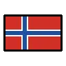 Flag: Norway Emoji 🇳🇴 image - OpenMoji style
