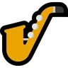 Saxophone Emoji 🎷 image - Microsoft Windows 10 Segoe UI Emoji style