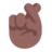 Crossed Fingers: Medium-Dark Skin Tone