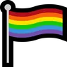 Rainbow Flag Emoji 🏳️‍🌈 image - Microsoft Windows 10 Segoe UI Emoji style