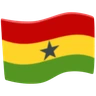 Flag: Ghana Emoji 🇬🇭 image - Facebook Messenger (2016) style