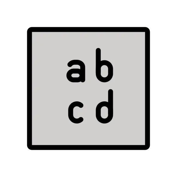 拉丁文小写字母的输入符号
