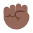 Raised Fist: Medium-Dark Skin Tone