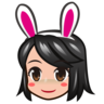 People With Bunny Ears: Medium-Light Skin Tone Emoji 👯🏼 image - Emojidex style