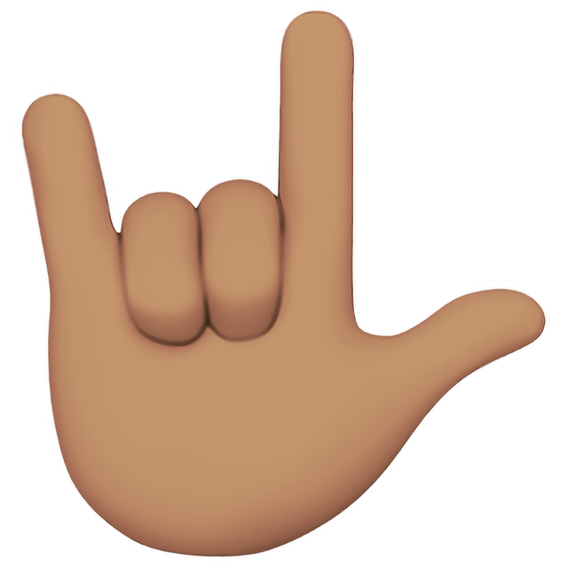 Love-You Gesture: Medium Skin Tone