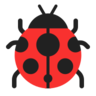 Coccinelle Emoji 🐞 image - Microsoft Classic 2D style