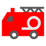 Emoji Tűzoltó autó 🚒 image - Docomo style