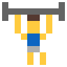 Man Lifting Weights Emoji 🏋️‍♂️ image - SerenityOS style
