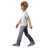 Person Walking: Medium Skin Tone