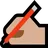 Writing Hand: Medium-Light Skin Tone