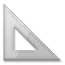 Régua Triangular