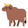 Emoji Ökör 🐂 image - Microsoft Classic 2D style