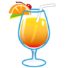 Coquetel tropical Emoji 🍹 image - Emojidex style