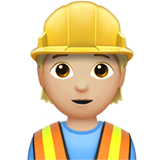Construction Worker: Medium-Light Skin Tone