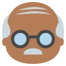 Old Man: Medium-Dark Skin Tone Emoji 👴🏾 image - EmojiTwo style