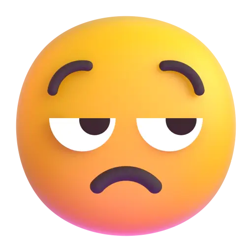 Unamused Face