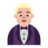 Man In Tuxedo: Medium-Light Skin Tone