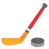 Hockey Sur Glace Emoji 🏒 image - Google Noto Color Animated style