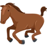 Эмодзи Лошадь 🐎 image - Facebook Messenger (2016) style