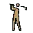 Person Golfing: Medium Skin Tone