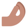 Pinched Fingers: Medium Skin Tone Emoji 🤌🏽 image - Microsoft Classic 2D style