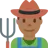 Man Farmer: Medium-Dark Skin Tone