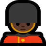 Guard: Dark Skin Tone Emoji 💂🏿 image - Microsoft Windows 10 Segoe UI Emoji style