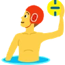 Man Playing Water Polo Emoji 🤽‍♂️ image - Skype style