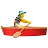 Man Rowing Boat