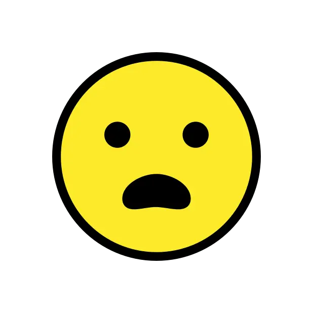 Frowning Face With Open Mouth