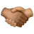 Handshake: Medium-Dark Skin Tone, Medium Skin Tone
