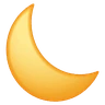 เดือนเสี้ยว Emoji 🌙 image - Huawei Harmony OS style