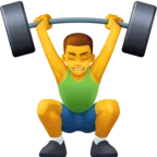 Person Lifting Weights