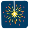 电光花 Emoji 🎇 image - Facebook Messenger (2016) style