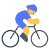 Man Biking Emoji 🚴‍♂️ image - Tossface style