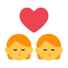Pocałunek Emoji 💏 image - Tossface style