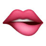 Emoji Bocca Che Morde Il Labbro 🫦 image - Huawei Harmony OS style