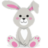토끼 얼굴 Emoji 🐰 image - Skype style