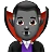 Man Vampire: Medium-Dark Skin Tone