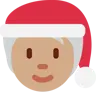 Mx Claus: Medium Skin Tone Emoji 🧑🏽‍🎄 image - Twitter / X (Twemoji) style