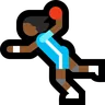 Woman Playing Handball: Medium-Dark Skin Tone Emoji 🤾🏾‍♀️ image - Microsoft Windows 10 Segoe UI Emoji style
