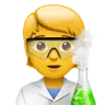 Scientist Emoji 🧑‍🔬 image - Apple style