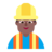 Man Construction Worker: Medium-Dark Skin Tone