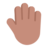 Raised Back Of Hand: Medium Skin Tone