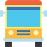 迎面驶来的公共汽车 Emoji 🚍 image - Skype style