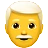 Man: White Hair