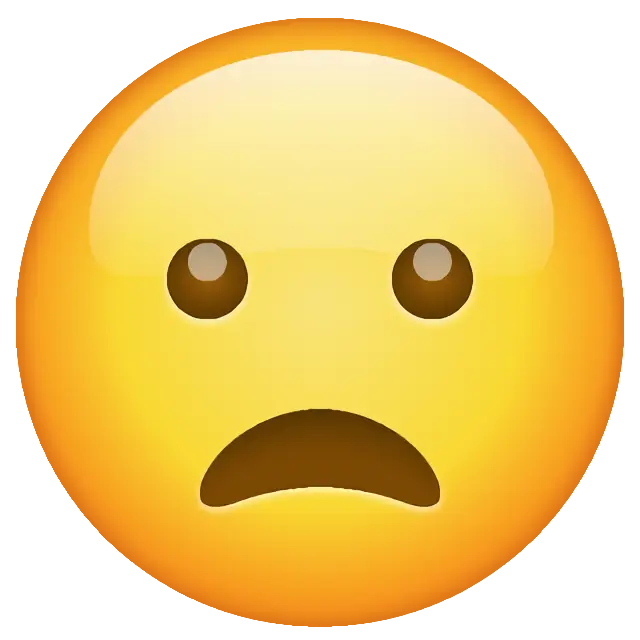 Frowning Face With Open Mouth