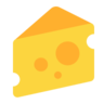 奶酪楔子 Emoji 🧀 image - Microsoft Classic 2D style