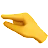 手をつまむ
