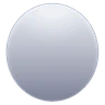 White Circle Emoji ⚪ image - Huawei Harmony OS style